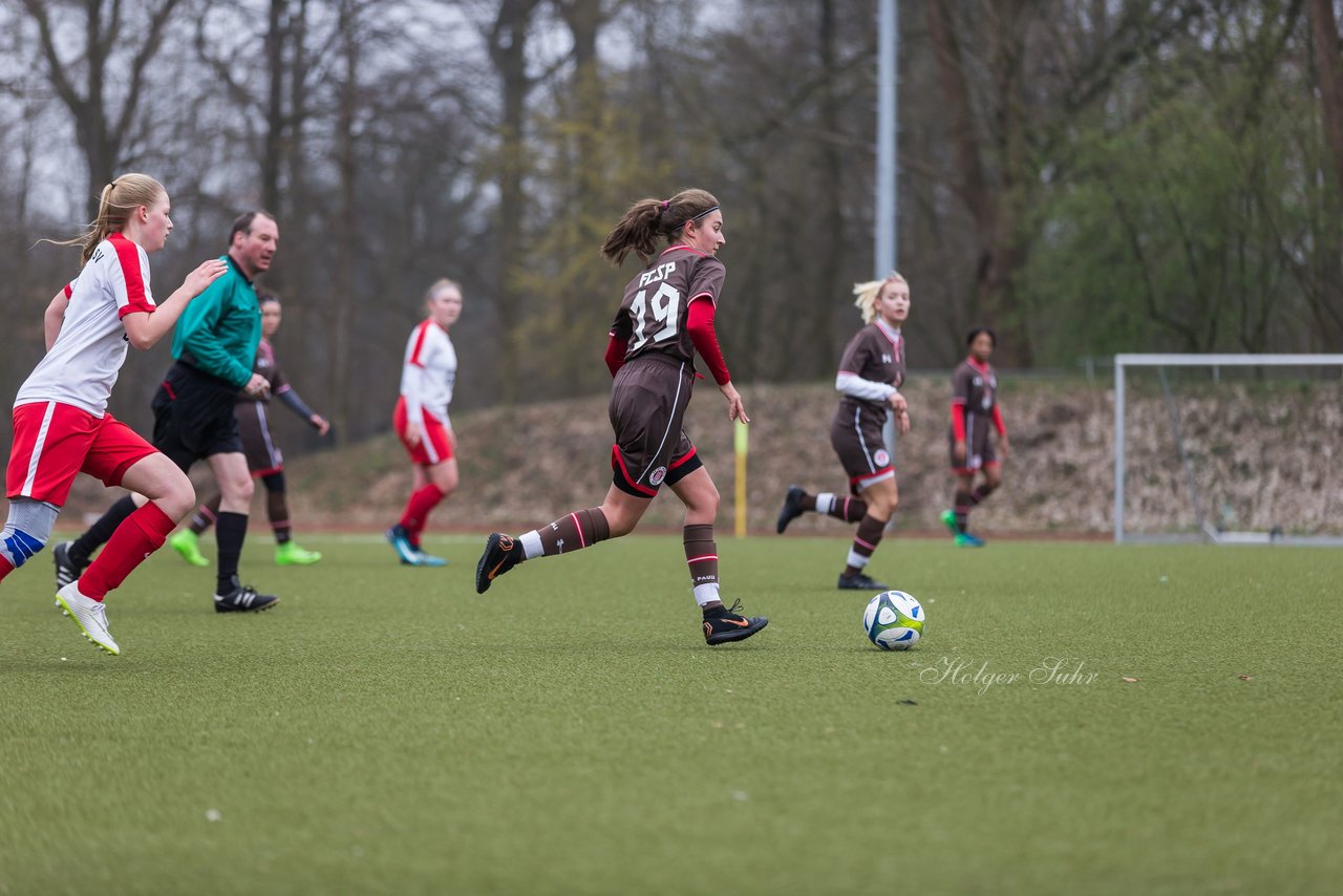 Bild 104 - B-Juniorinnen Walddoerfer - St.Pauli : Ergebnis: 4:1